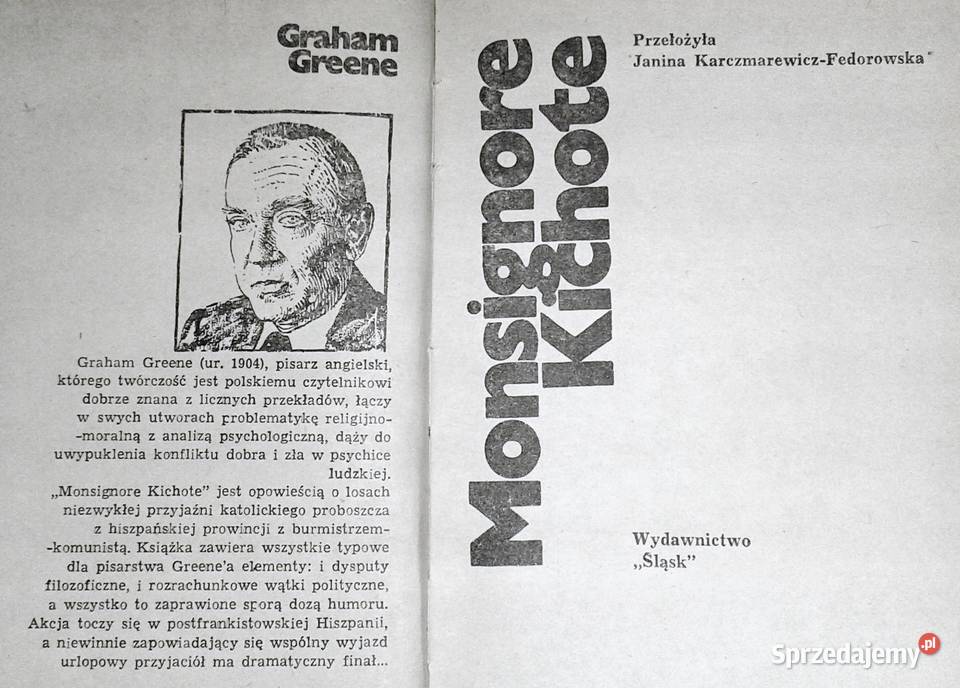 Monsignore Kichote Graham Greene Chełm