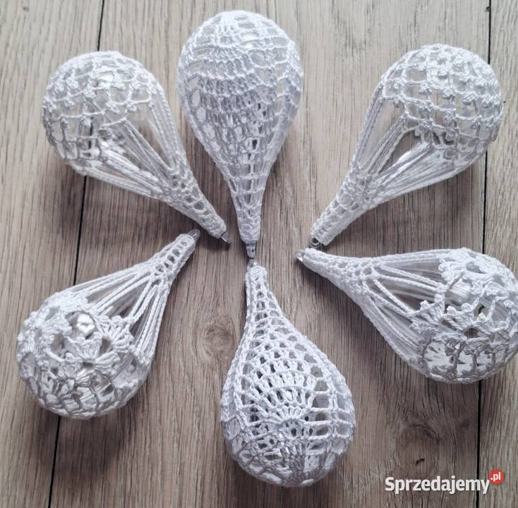 Bombki szydełkowe dolnośląskie