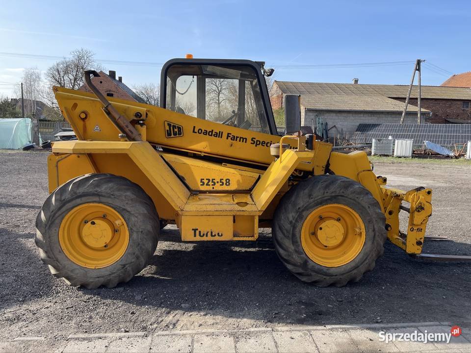 JCB 525 58 ładowarka teleskopowa Pleszew sprzedam