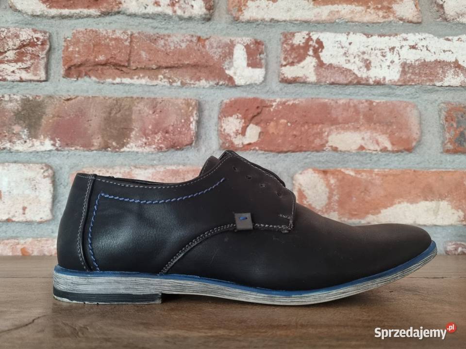 Czarne półbuty Haver Warszawa