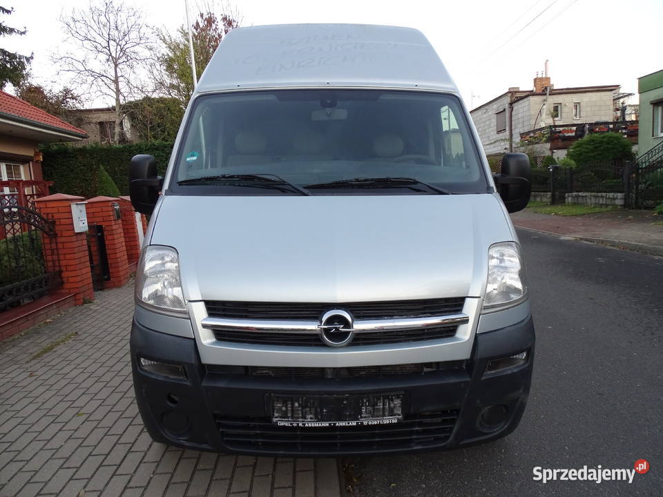 Opel MOVANO 25 DCI 145 KONI L4 H3 JUMBO poduszka powietrzna Poznań