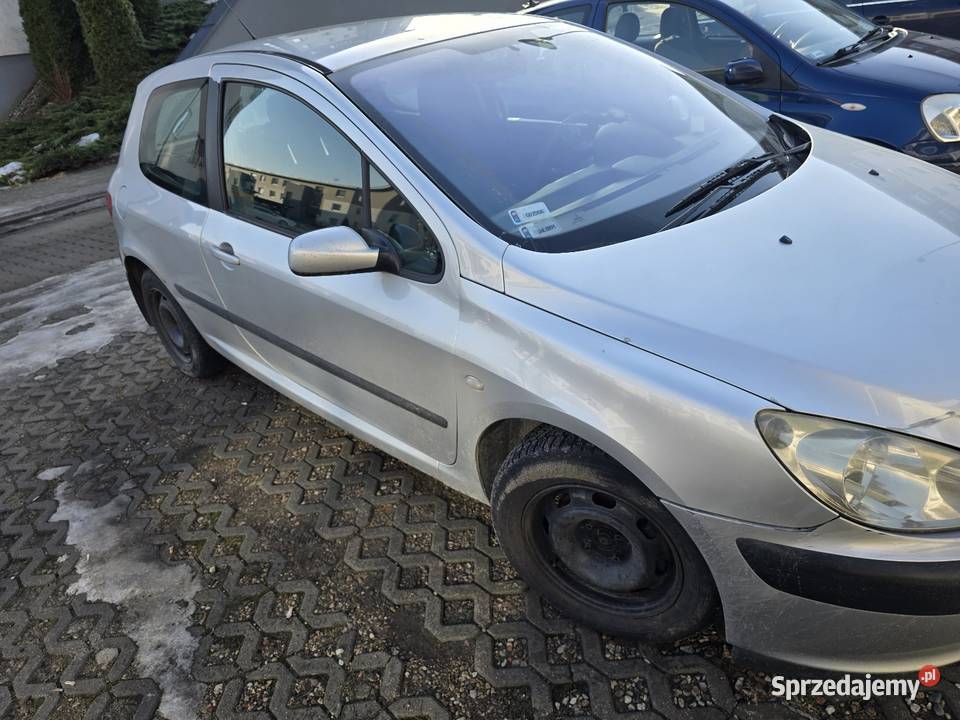 Peugeot 307 BenzynaGaz srebrny 307 Gdańsk