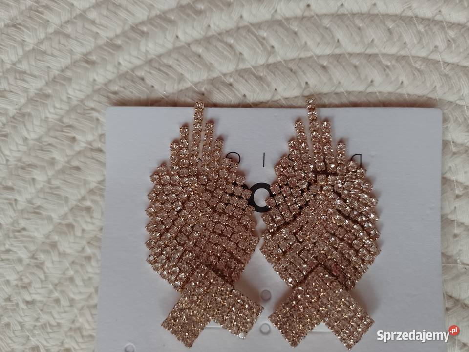 ASOS Wytworne Bogato zdobione kolczyki Kraków