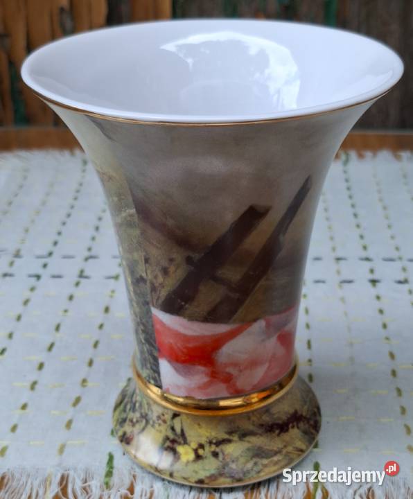 Porcelanowy Wazon Porcelana Bogucice Porcelana i szkło
