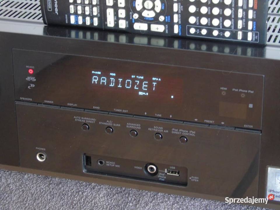 Amplituner Pioneer VSX527 RDS USB HDMi pilot Jasło
