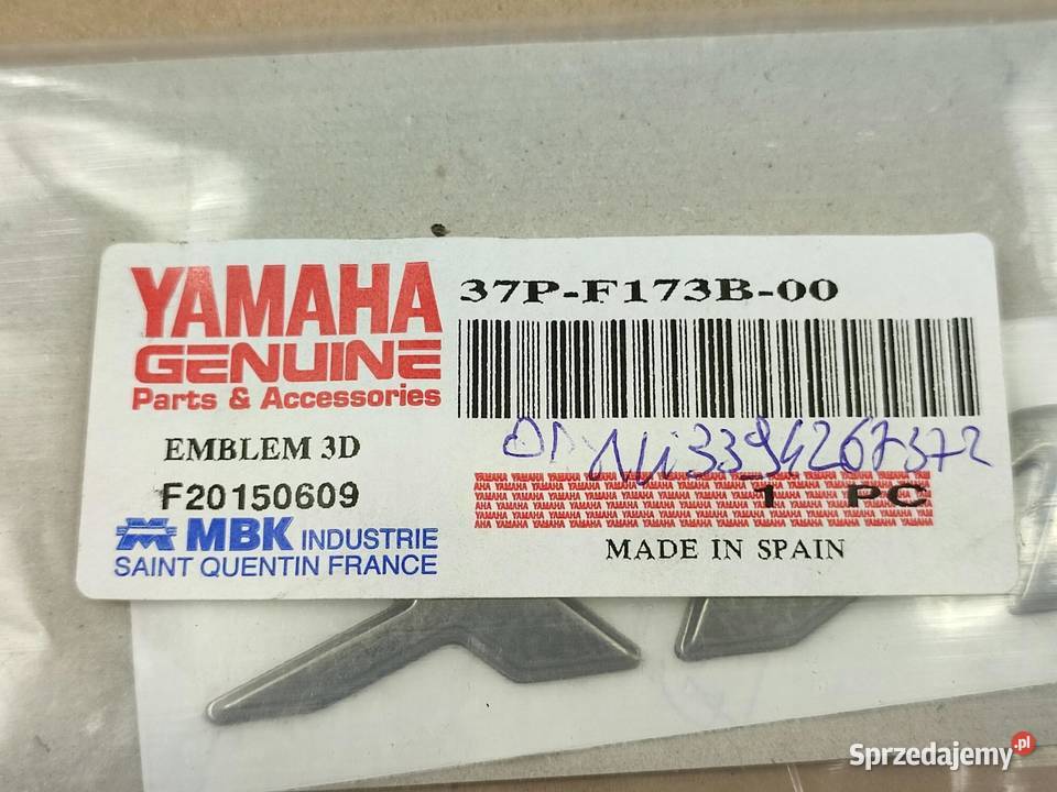 NAKLEJKA NA BOCZEK X YAMAHA YP250R 20102016 ORYG sprzedam