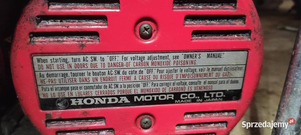 Agregat honda Szczecin