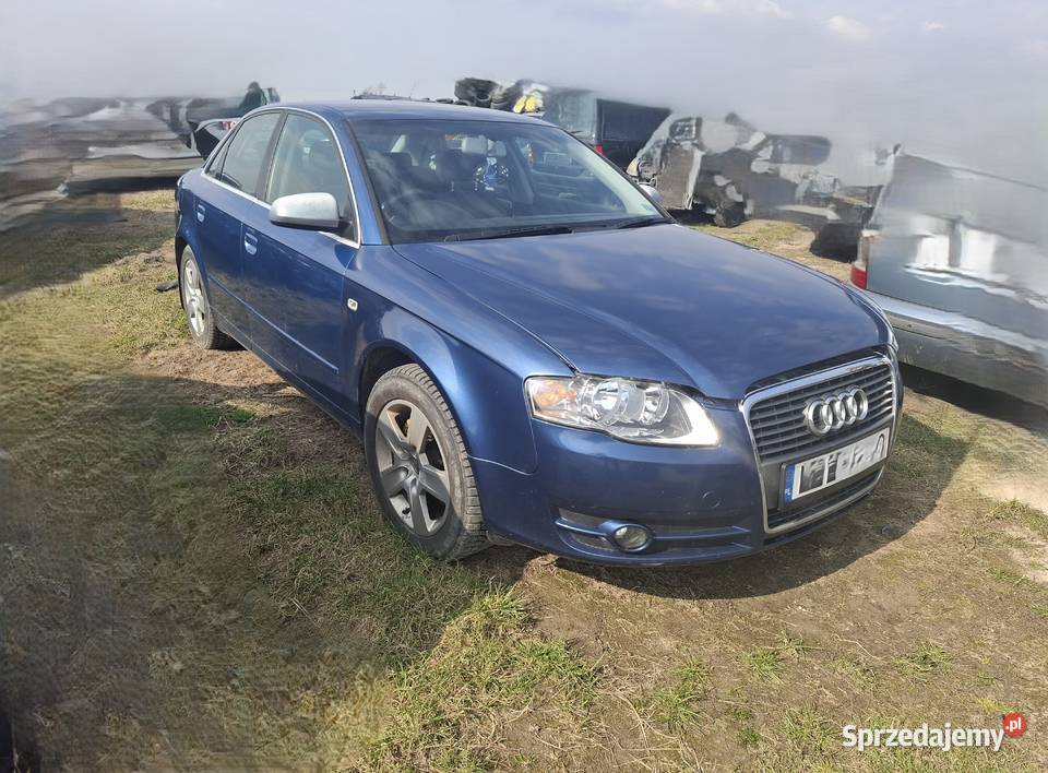 Całość Na Części Audi A4 B7 19TDI Anglik LZ5C osobowe Pozostałe Wisznice