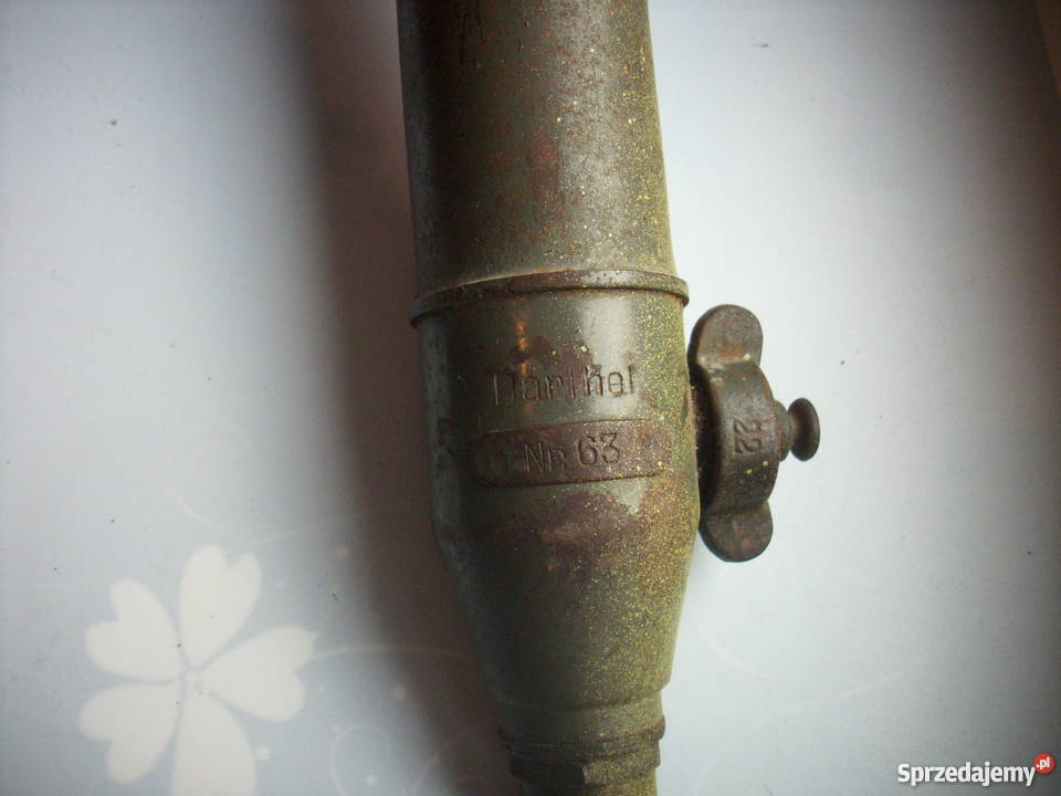 Wehrmacht wojskowa Barthel 63ltlampe heizlampe Barlinek