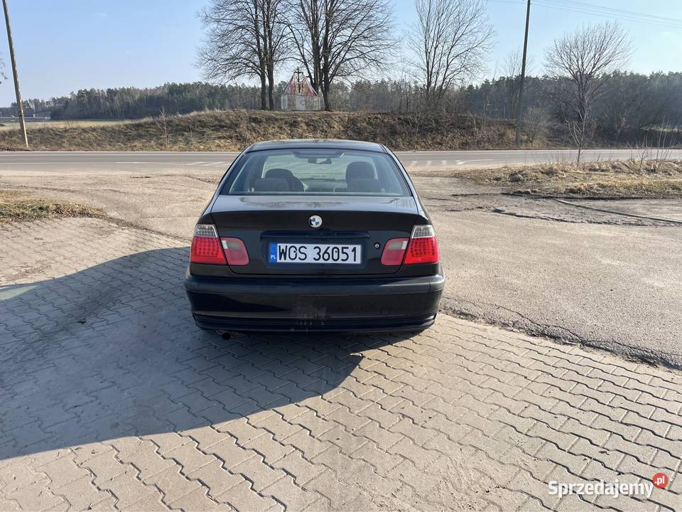 Bmw e46 19 benzLPG KlimaSprawna Aktualne Opłaty Sedan / Limuzyna Rutki-Kossaki sprzedam
