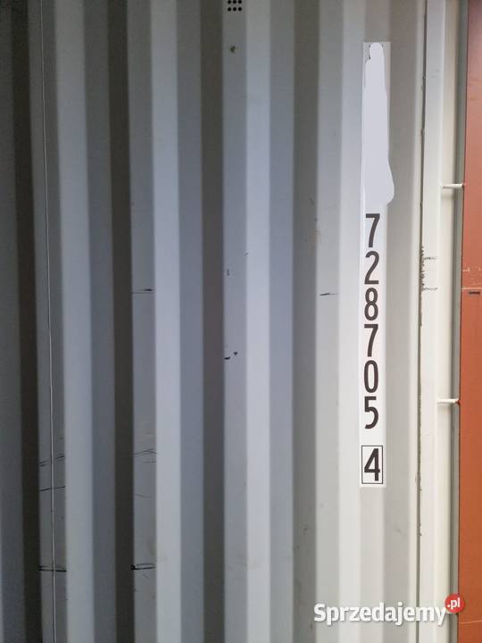 Magazyn morski 12m 40HC Cała Polska YOM 2022 Kraków