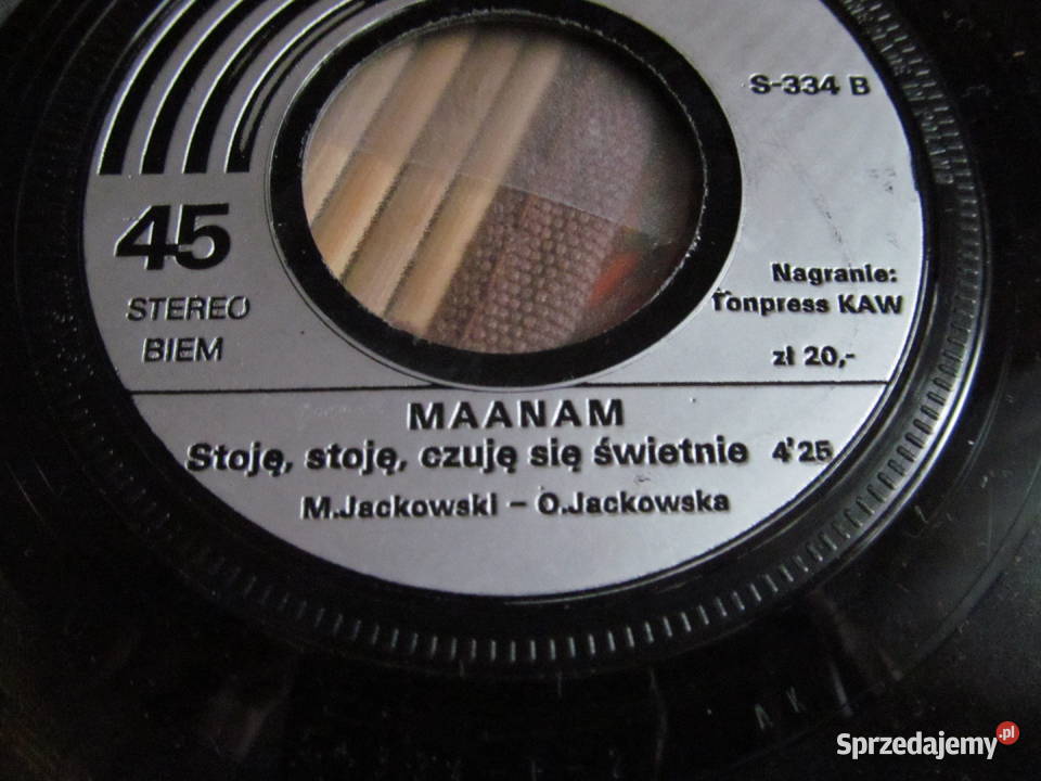 Manam Szare miraże singiel winyl lubelskie sprzedam