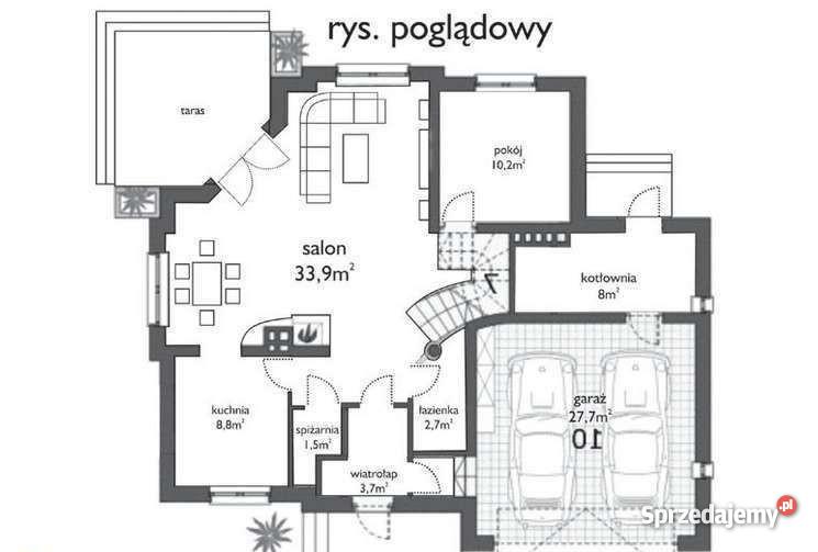 Dom OPAŁEK 2G z działką 16ar 299999 Zielona Góra sprzedam