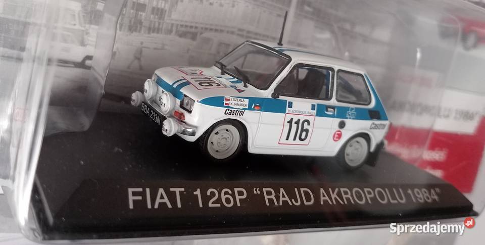Hachette Fiat 126p MaluchNiewiadów N126p Fiat Zabawki śląskie Jaworzno