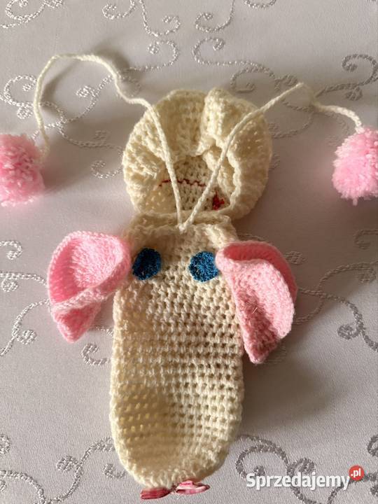 Ręcznie szydełkowany ocieplacz Handmade Panów