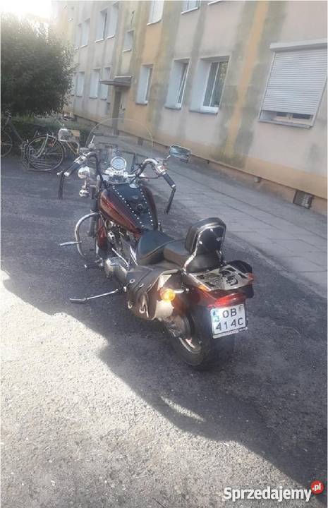 Honda Shadow 1100 przecena kufry Brzeg