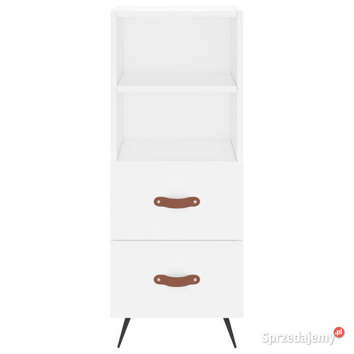 Szafka biała 345x34x90 materiał drewnopochodny
