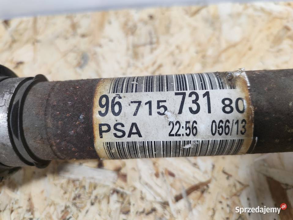 Półoś Lewa Citroen C Elysee Peugeot 301 16 HDi osobowe wielkopolskie Pleszew