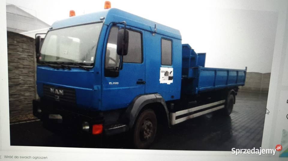 MAN L2000 LE 06rKabina dubel brygadówka opolskie Rzędowice
