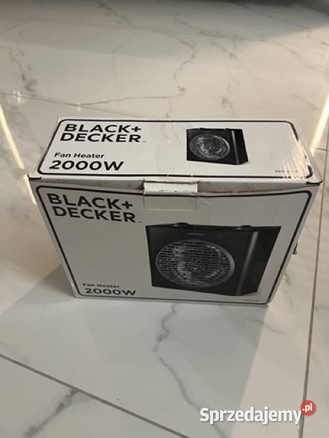 Termowentylator BlackDecker BXSH2003E 2000 W Stanisławów sprzedam