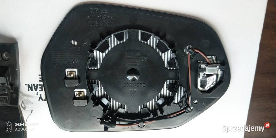 Toyota Corolla XII 2018 wkład lusterka prawy Łódź