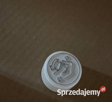 Butelka 500 ml biała z nakrętką bezpieczna Legnica