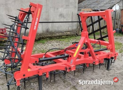 Brona zębowa zawieszana 60x60x5 U3222 5polowa nieuszkodzony Opoczno