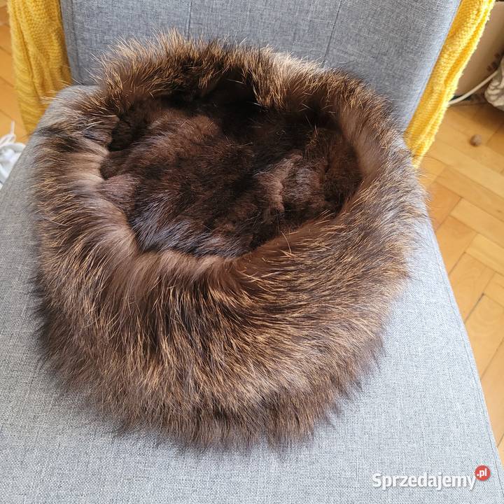 Czapka z lisa Warszawa