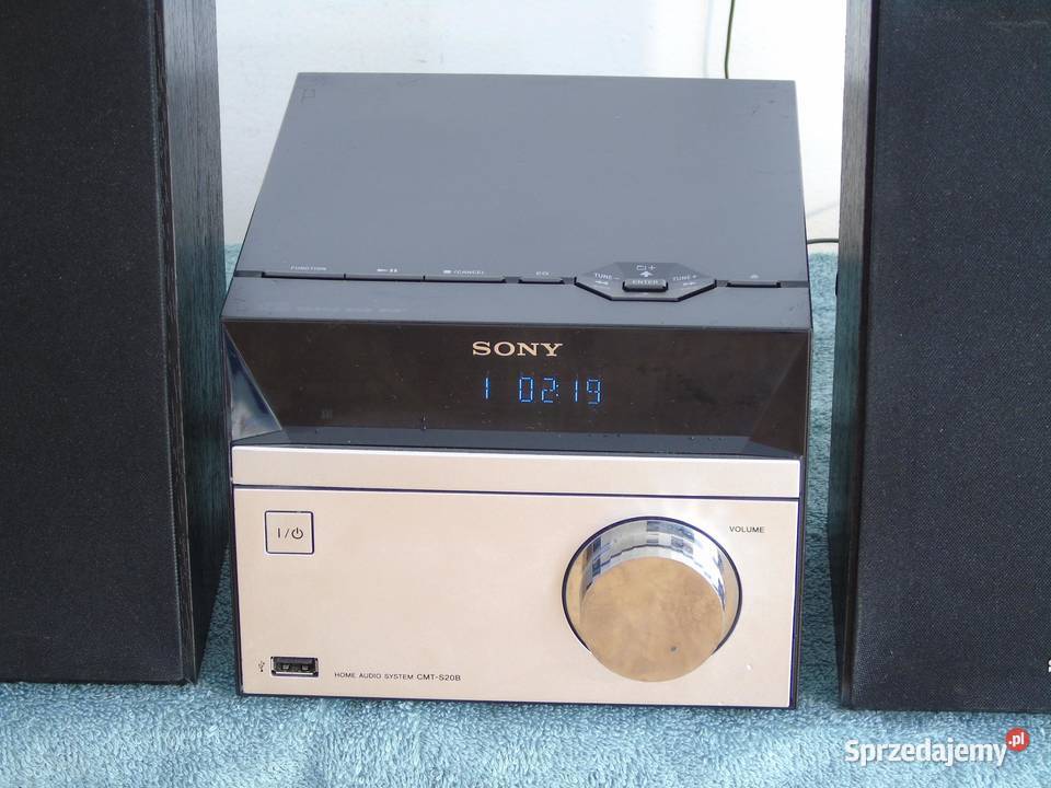 Wieża Sony USB mp3 CD RDS AUXkolumny DOSTAWA Wieże i miniwieże Jasło