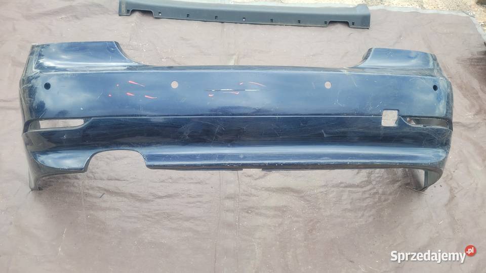 BMW 5 E60 SEDAN ZDERZAK TYLNY TYŁ 51127033707 Zderzaki śląskie
