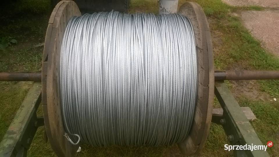 Lina stalowa ocynkowana 6mm mazowieckie Kozienice sprzedam