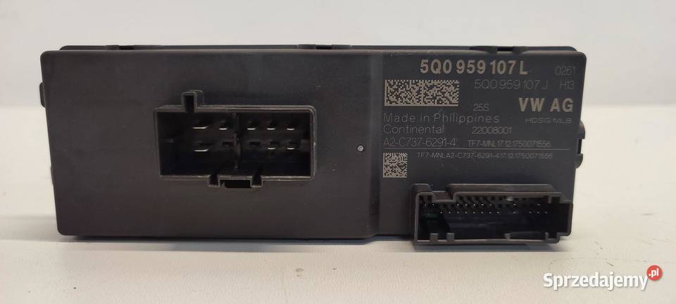 VW TIGUAN II MODUŁ KLAPY BAGAŻNIKA 5Q0959107L osobowe Komputery sprzedam