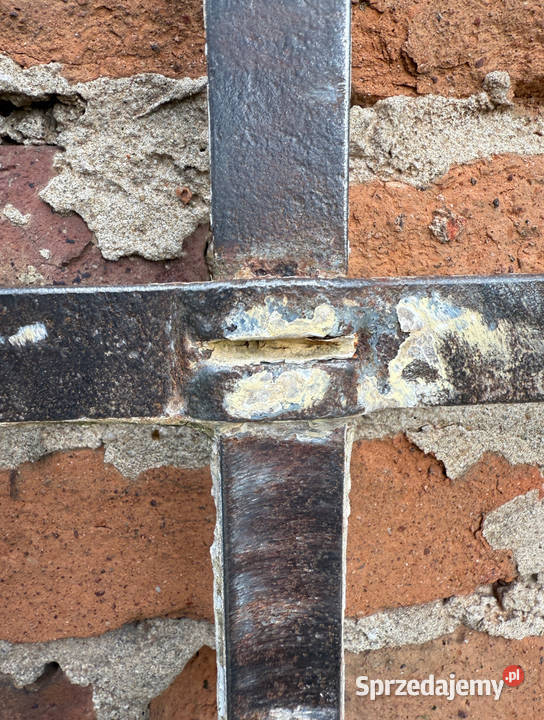 PIĘKNE STARE OKNO METALOWE 132 X 102 UCHYLNE Bielawa