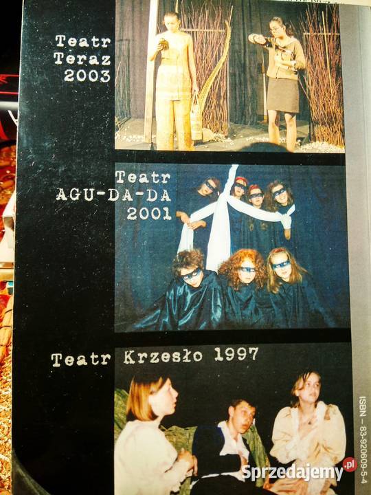 Książka unikatowa kolekcjonerska o teatrze Antykwariat Warszawa