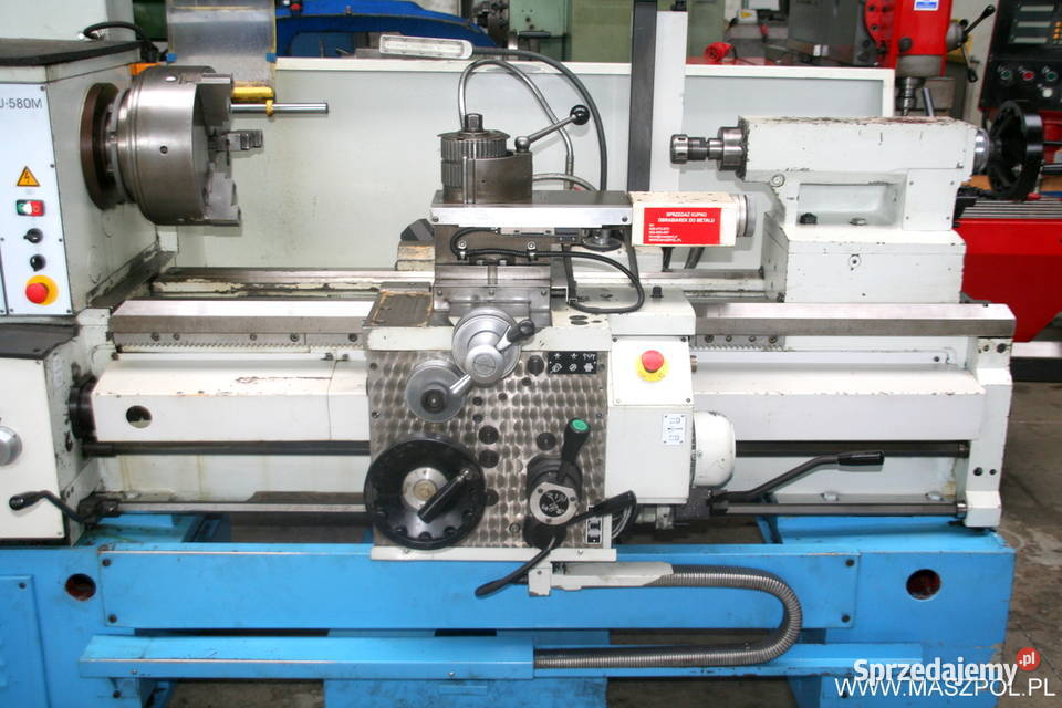 Tokarka uniwersalna CU 580 M x 1000 ZMM SLIVEN Głowno
