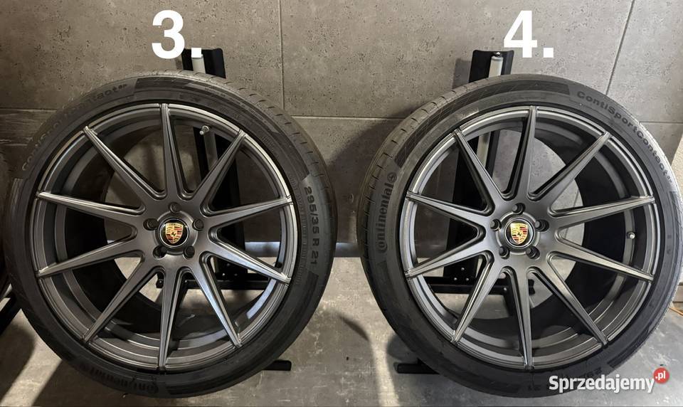 21 Porsche Macan felgi koła alusy komplet z Lubasz