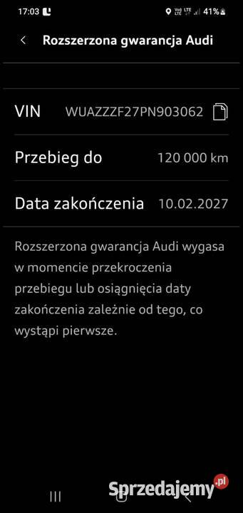 Audi RS6 Avant 40 V8 BiT exclusive 22 gwar fabr radio Wrocław sprzedam