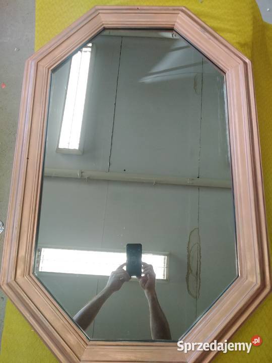 LUSTRO 100X60 DREWNIANA RAMA Szczecin