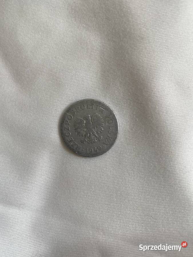 Moneta 50 groszy z 1949 roku Strzyżewice