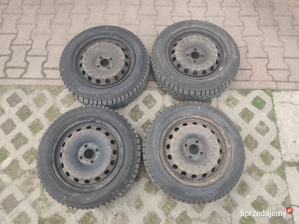 Koła 15 4x98 z oponami Pirelli Snowcontrol serie Olkusz
