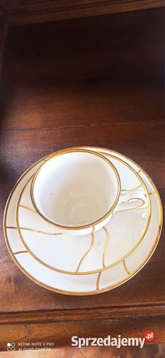 Filiżanka z talerzykiem KPM Kjobenhavn