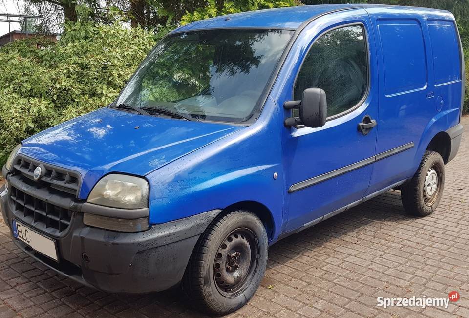 Fiat Doblo Cargo van 2004 r 12 benz lpg hak łódzkie