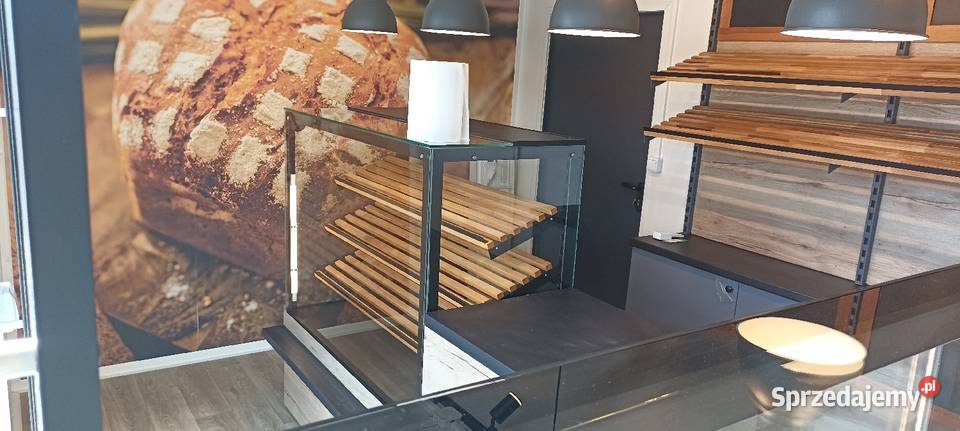 Stoisko piekarniczo cukiernicze witryna Sklep Szczecin