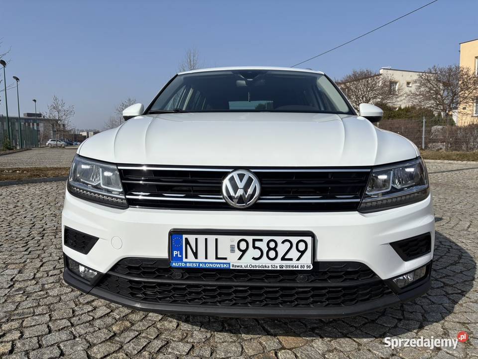 Volkswagen Tiguan 20 20TDI 150 DSG 7 Asystenci gniazdo USB warmińsko-mazurskie Iława