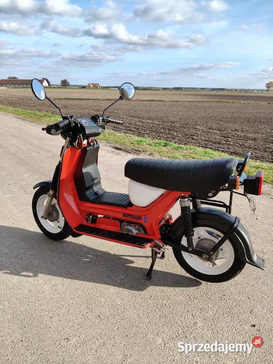 Simson skuter sr50 motorower z dokumentami wielkopolskie Nowe Skalmierzyce sprzedam