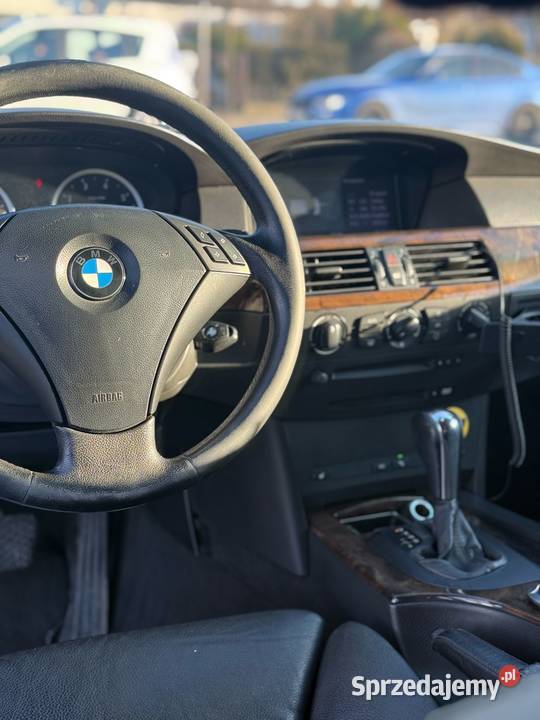 Bmw 525IAutomatAlufelgiDuzaNaviSkóryRatyZamiana elektryczne lusterka Częstochowa sprzedam