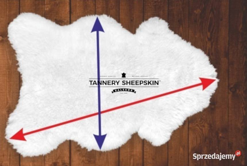 Skóra Owcza Ciemny Róż 110130 Fuksja Dywanik Dekoracje i ozdoby