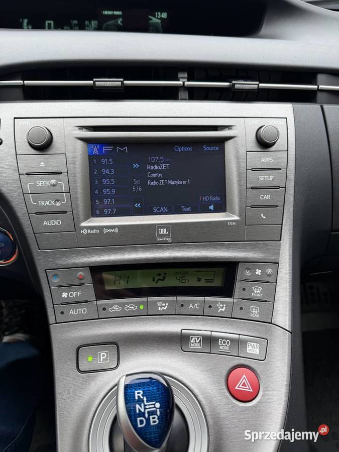 Toyota Prius III hybryda 18 2015r automatyczna Samochody osobowe mazowieckie Warszawa