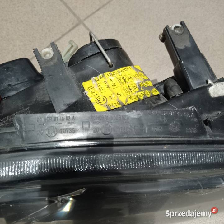 Lampa przednia VW Golf IV Black Ringi z soczewka prawe Kamień Pomorski sprzedam