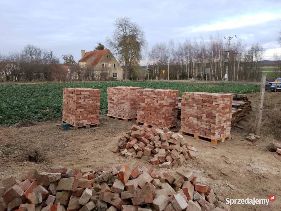 Sprzedam rozbiórkową cegłę poniemiecką Pasłęk